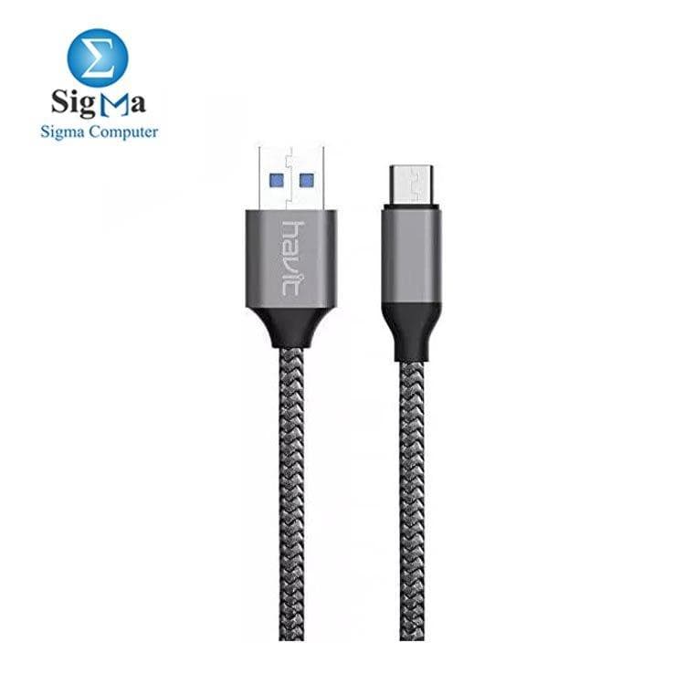 HAVIT CABLE  H693 USB-A USB-C 3.0 2A