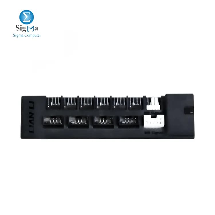موزع مراوح Lian Li Edge PWM وموزع طاقة - EG-HUB01B أسود