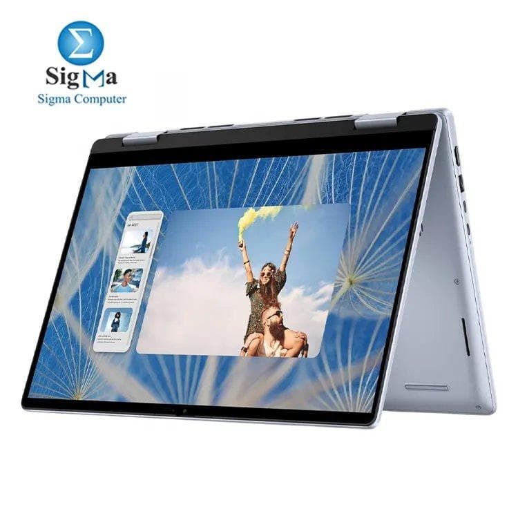 Dell Inspiron 14-7440 2n1 Laptop - Intel Core 7 150U 10 Cores - Intel Arc Graphics - 16GB DDR5-5200 RAM, 1TB SSD, Intel Graphics, 14-Inch FHD+ IPS 60Hz Touch, Windows 11
