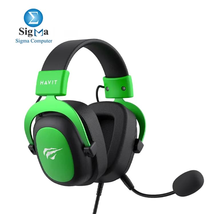 HAVIT H2002d Gaming Headset Black & Green