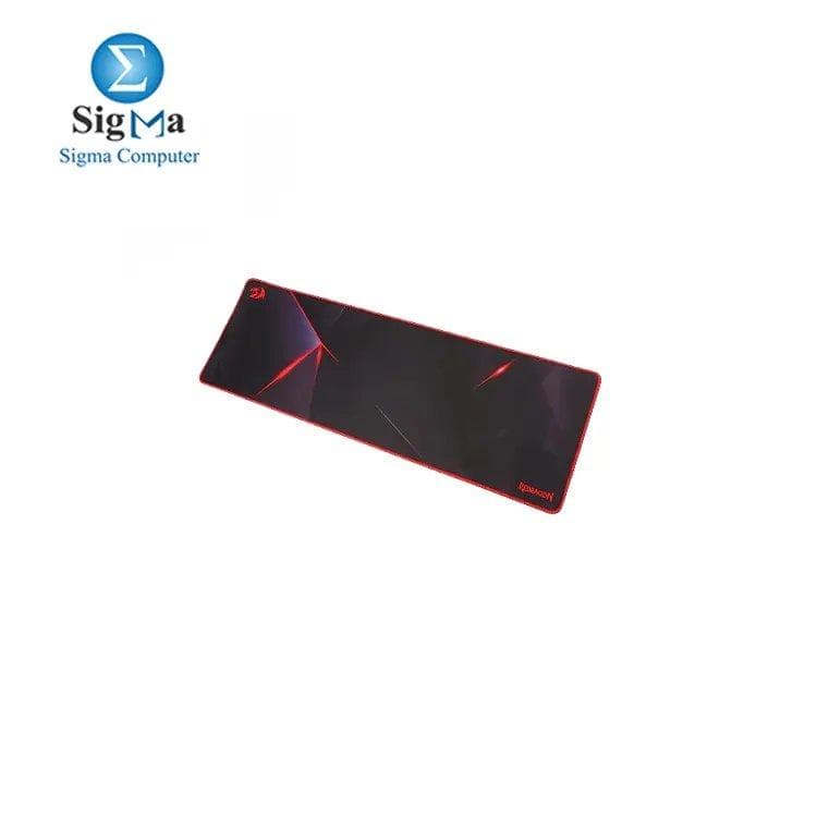 Redragon P015 Large Extended Mouse Pad XXL, with Stitched Edges, Premium-Textured Mouse Mat, Non-Slip Water-Resistant Rubber Base Cloth Computer Mousepad, 35.8 x 11.8 x 0.11 inches
