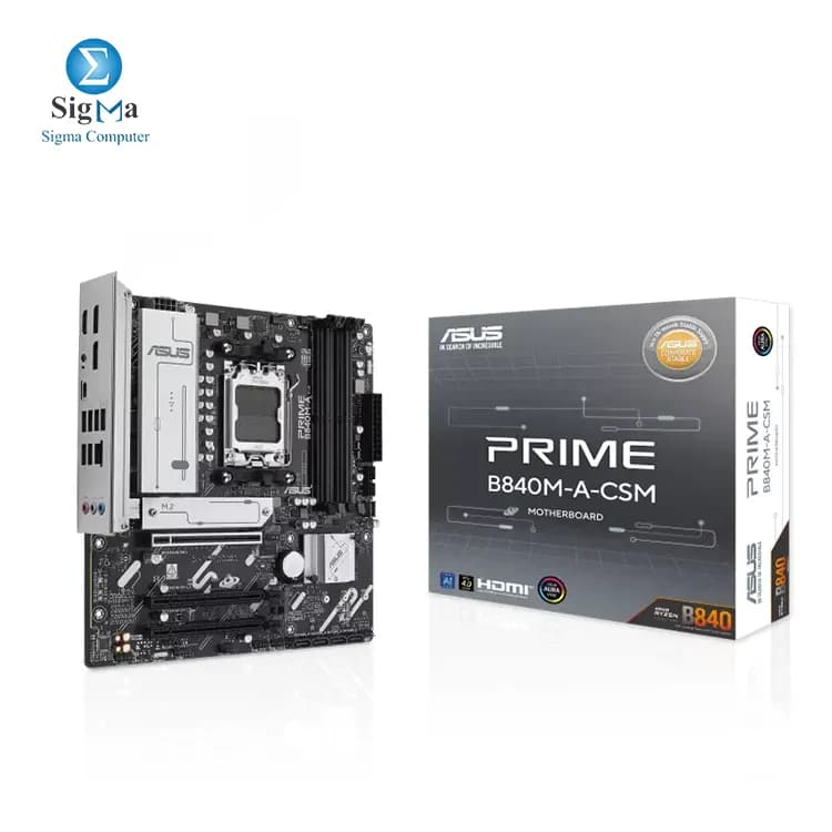 ASUS AMD PRIME B840M-A-CSM Socket AM5 LGA 1718 Motherboard