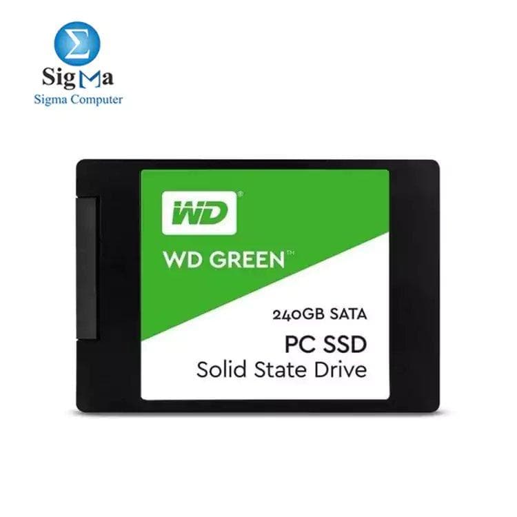 Western Digital Green 240GB SATA SSD 2.5” Up to 545 MB/s