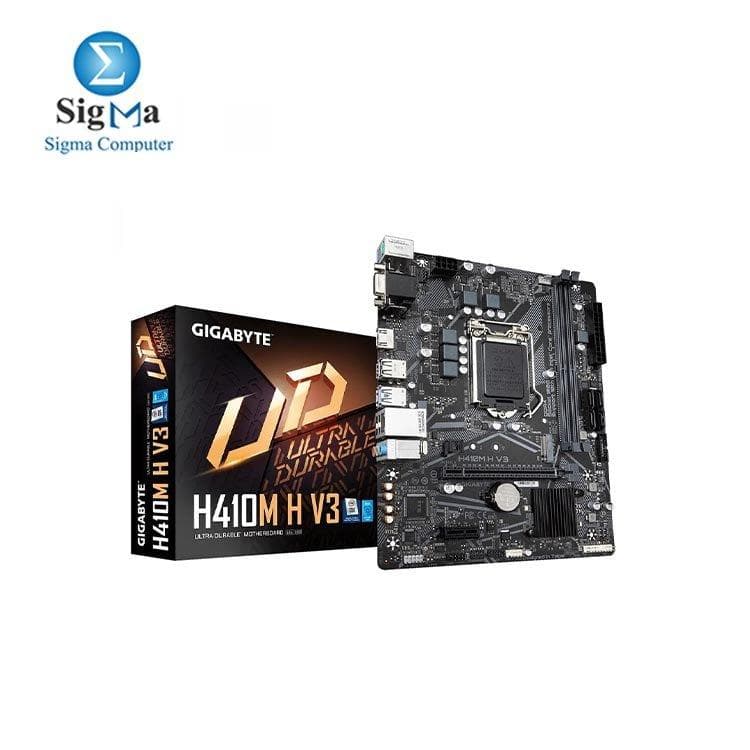 لوحة أم جيجابايت انتل H410M H V3 (rev. 1.0/1.2)