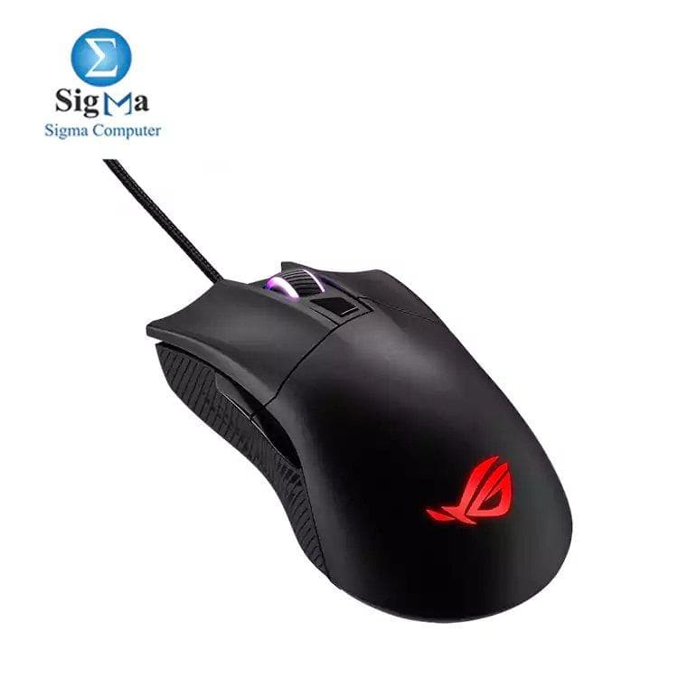 ماوس جيمنج اسوس ROG P507 Gladius II Core بصري - إضاءة Aura Sync RGB