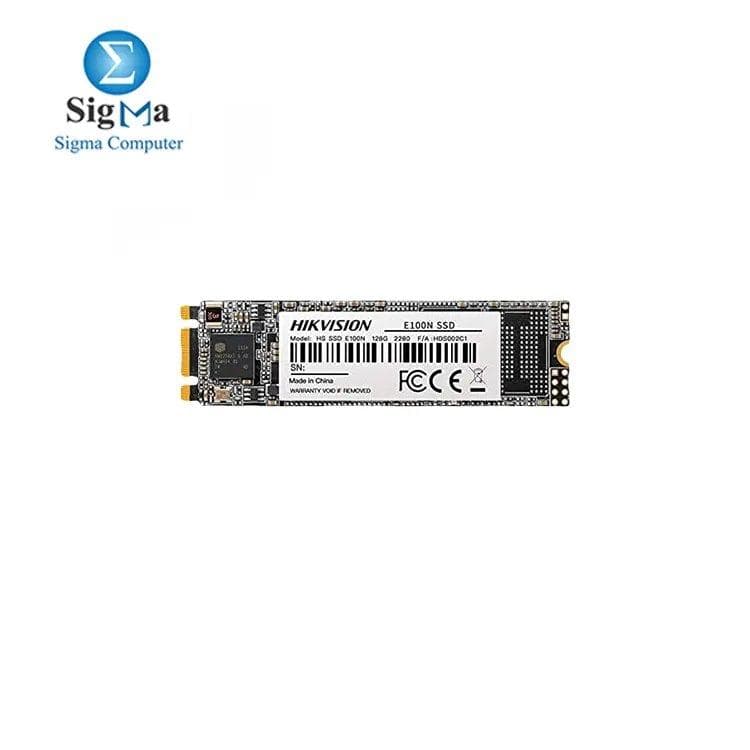 Hikvision E100N M.2 2280 SATA III SSD - 128GB (550MB-s Read - 440MB-s Write)
