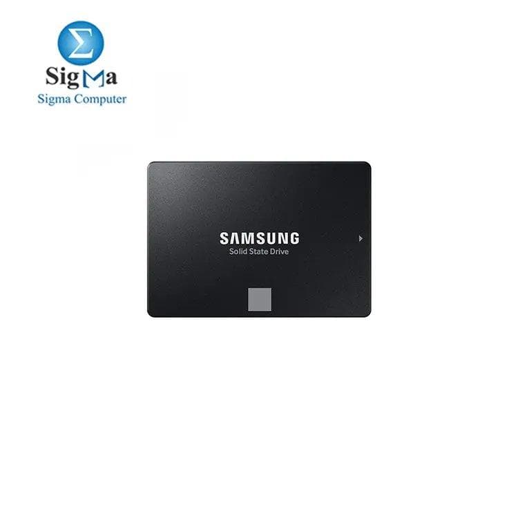 سامسونج 870 EVO سعة 4TB هارد SSD داخلي SATA III مقاس 2.5 بوصة NAND-TLC-DRAM سرعة تصل إلى 560/530 MB/s