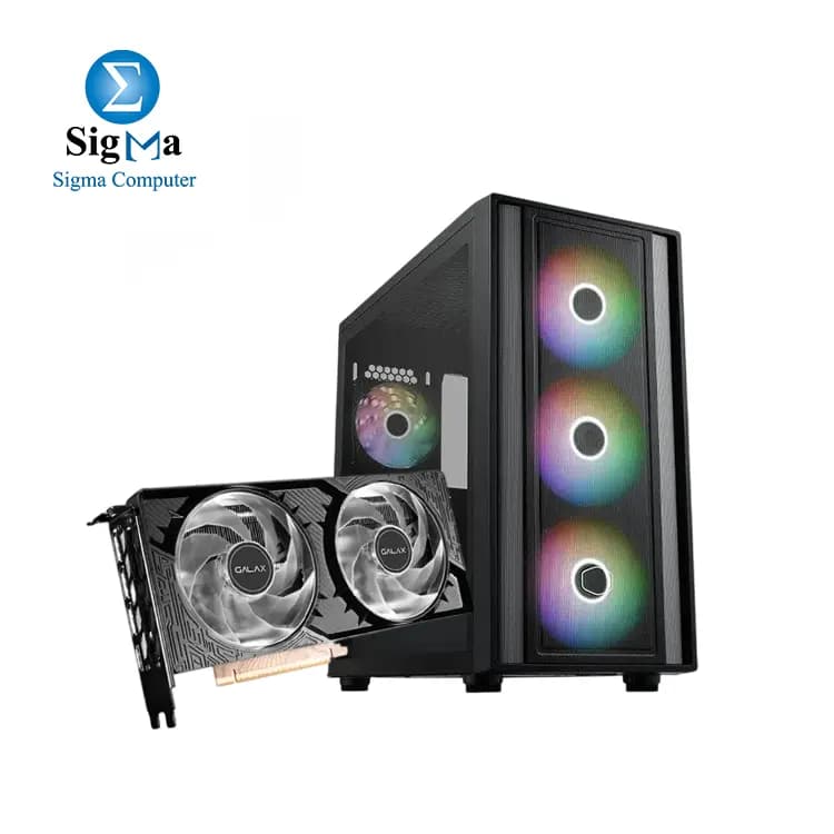Bundle Cooler Master MasterBox 600 ATX Mid-Tower Case + GALAX RTX 5060 TI 16G 1-Click OC DDR7