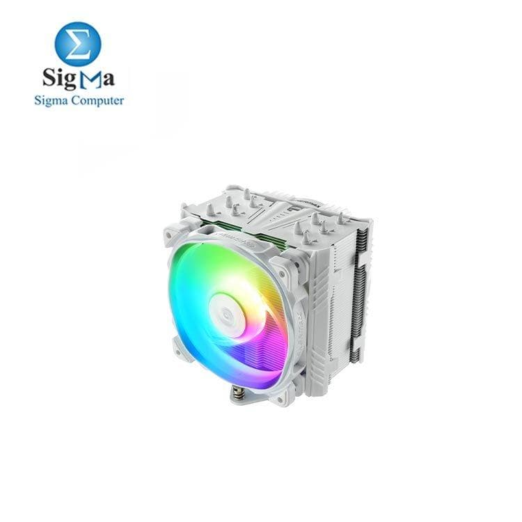 مبرد هواء ENERMAX T50 ARGB أبيض