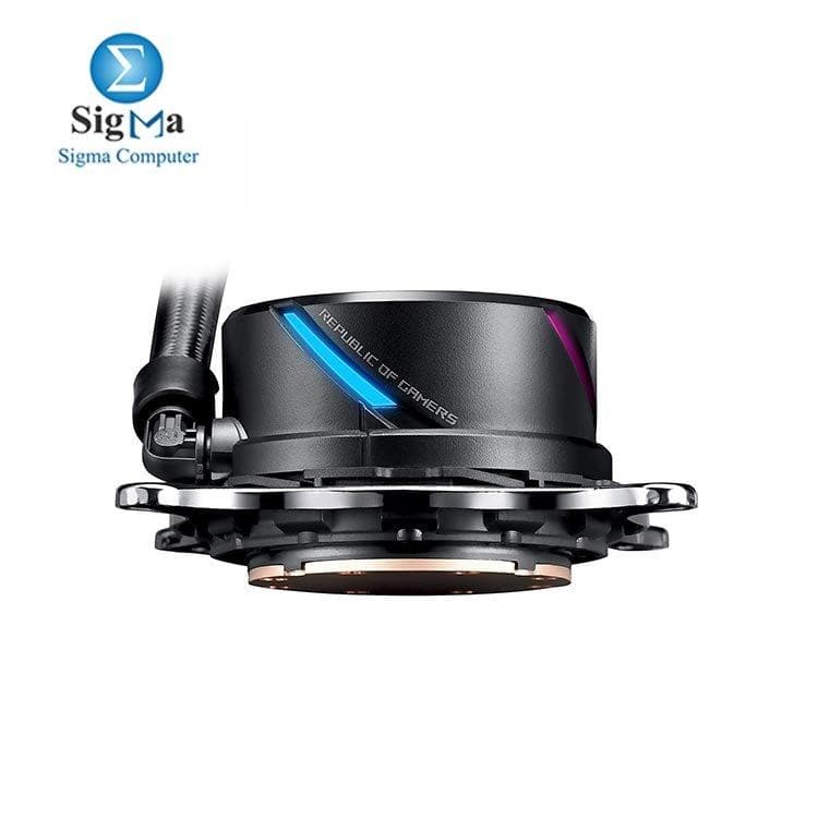 مبرد مائي اسوس ROG Strix LC240 RGB 240mm - أسود