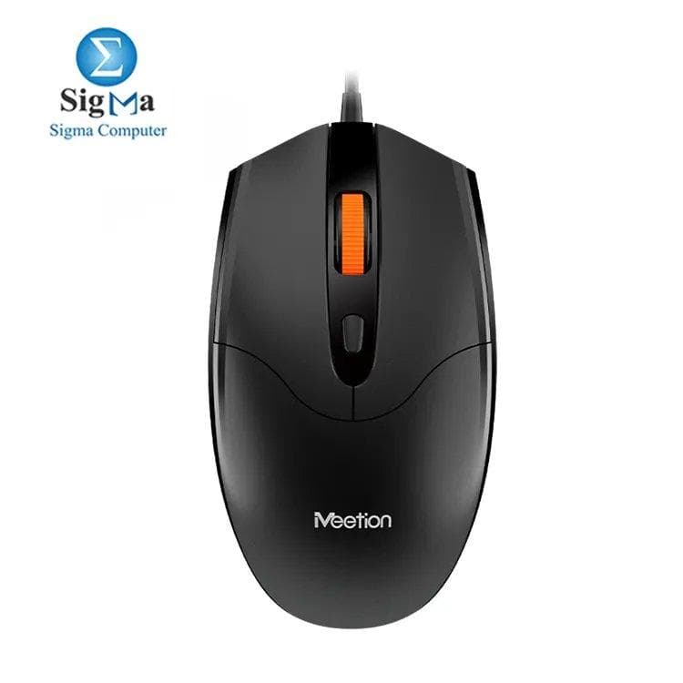 ماوس ضوئي USB من ميتيون M362 - أسود