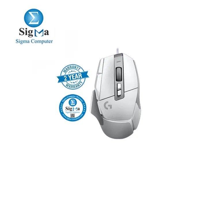 LOGITECH G502 X GAMING MOUSE WHITE - USB