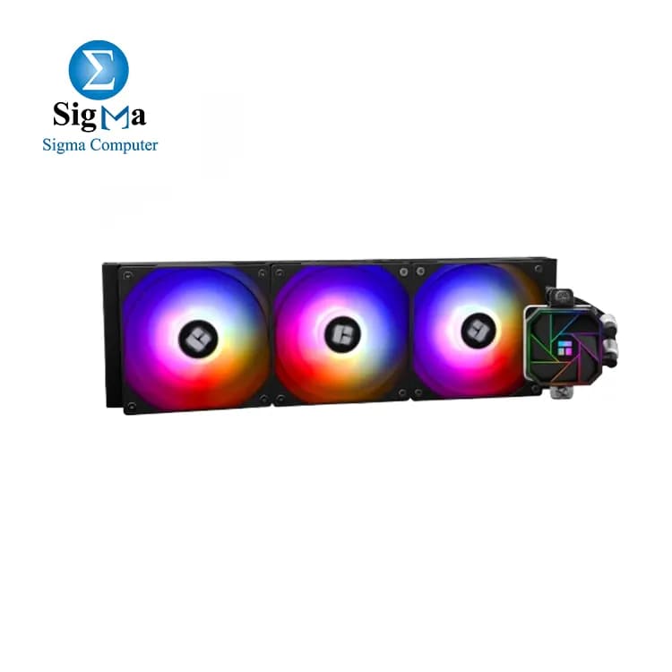 Thermalright Aqua Elite 360 Black V3 ARGB Liquid CPU Cooler – High-Performance 360mm AIO with 3× TL-C12B-S V2 PWM Fans, Intel LGA1700 / AMD AM4 & AM5 Compatible