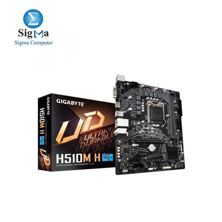 GIGABAYT Intel® H510M H Ultra Durable Motherboard
