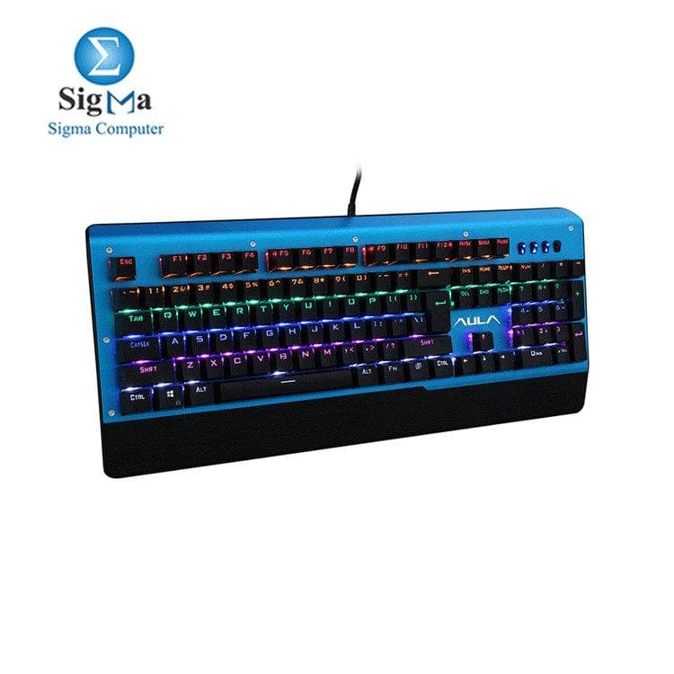 AULA SI-2011 New design gaming Opto Mechanical keyboard wired Blue/Black
