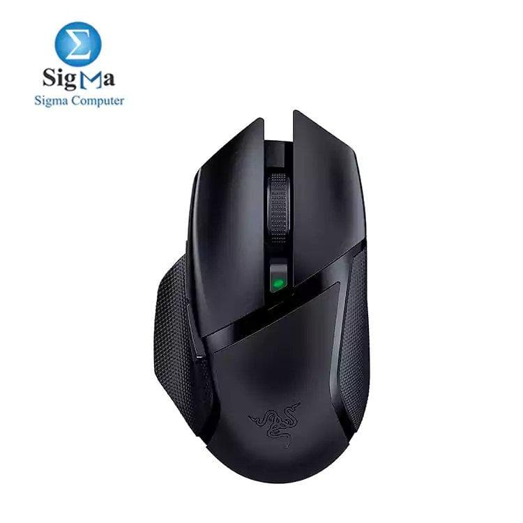 ماوس جيمنج لاسلكي ريزر Basilisk X HyperSpeed بتقنية HyperSpeed - أسود