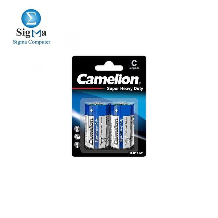 بطارية كاميليون SHD زرقاء C R14P-BP2B-2PC-CARD