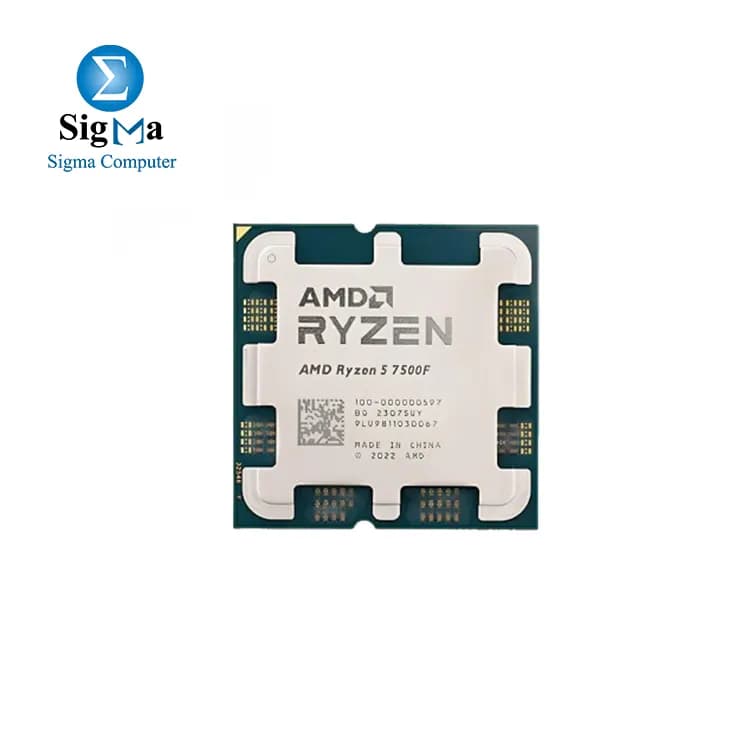 AMD RYZEN 5-7500F 6 Core/12 Threads 3.7 GHz (5.0 GHz Turbo) Socket AM5 LGA 1718 TRAY.