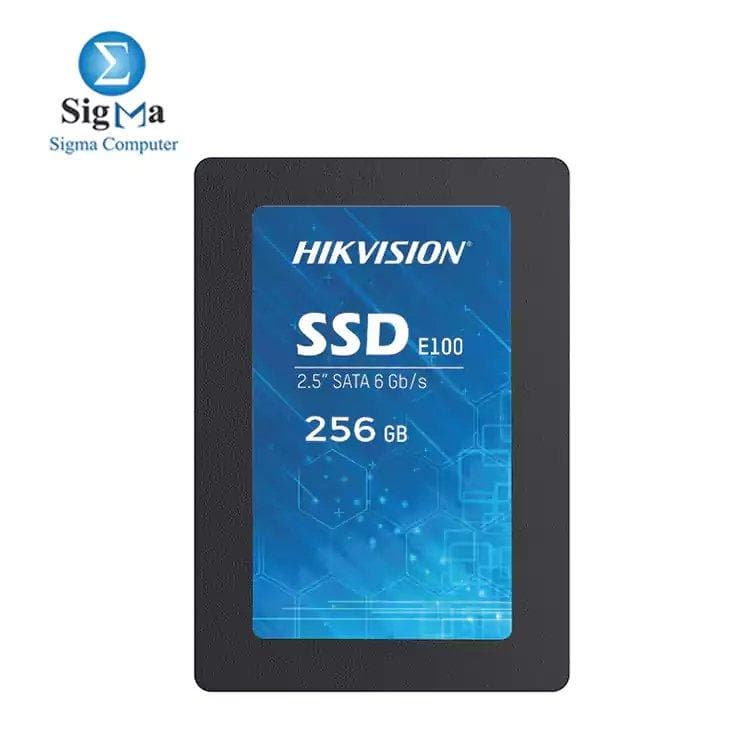 HikVision E100 256GB 2.5 SATA SSD with up to 550MB s read 500MB s write speeds 3D NAND