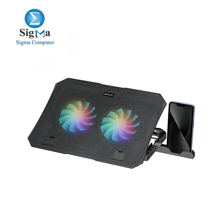 قاعدة تبريد لابتوب FANTECH NC14، أسود