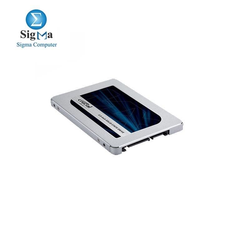 هارد Crucial MX500 سعة 250GB 3D NAND SATA 2.5 بوصة داخلي - CT250MX500SSD1