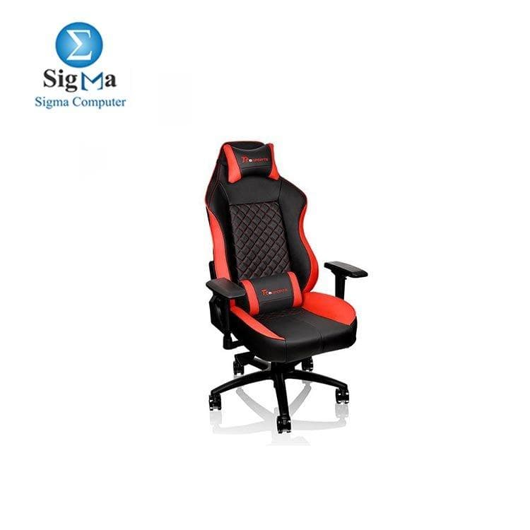 كرسي جيمنج مريح ثيرمالتيك Tt eSPORTS GTComfort C500 لون أسود/أحمر