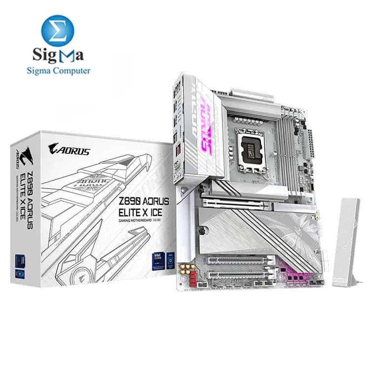 جيجابايت Z890 AORUS ELITE X ICE