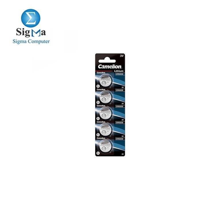 بطارية كاميليون ليثيوم عملة CR2032-BP5-5PC