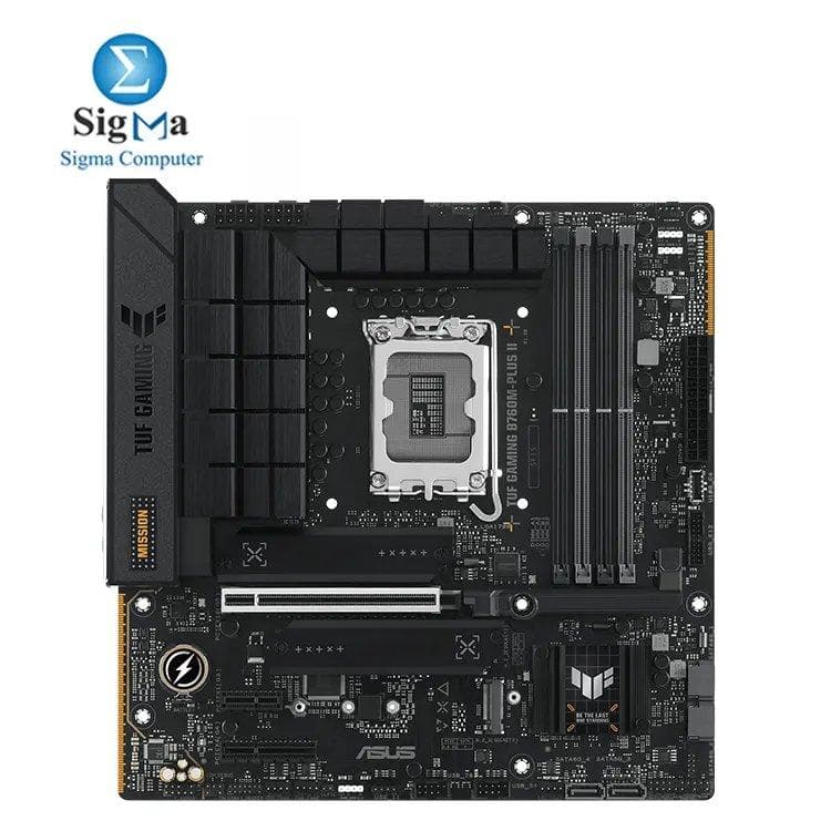 ASUS TUF GAMING B760M-PLUS II Micro-ATX Motherboard