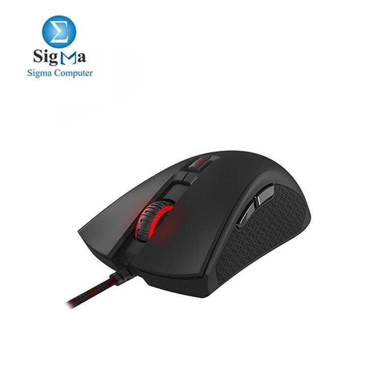 ماوس HyperX Pulsefire FPS Pro للجيمنج مع تأثيرات إضاءة RGB وتخصيص ماكرو (HX-MC003B)