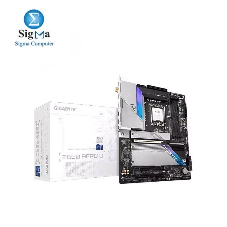 لوحة أم جيجابايت انتل® Z690 Creator مع تصميم VisionLINK I/O فريد, Next Gen Memory DDR5, WIFI6 802.11ax و Intel® 2.5GbE LAN, PCIe 5.0 x16 slot, 4 x NVMe PCIe 4.0 x4 M.2 Connectors, USB 3.2 Gen 2x2 Type-C®