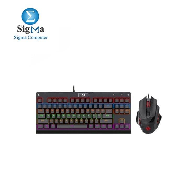 كومبو كيبورد وماوس جيمنج ريدراجون K568R-BA - سويتش أزرق