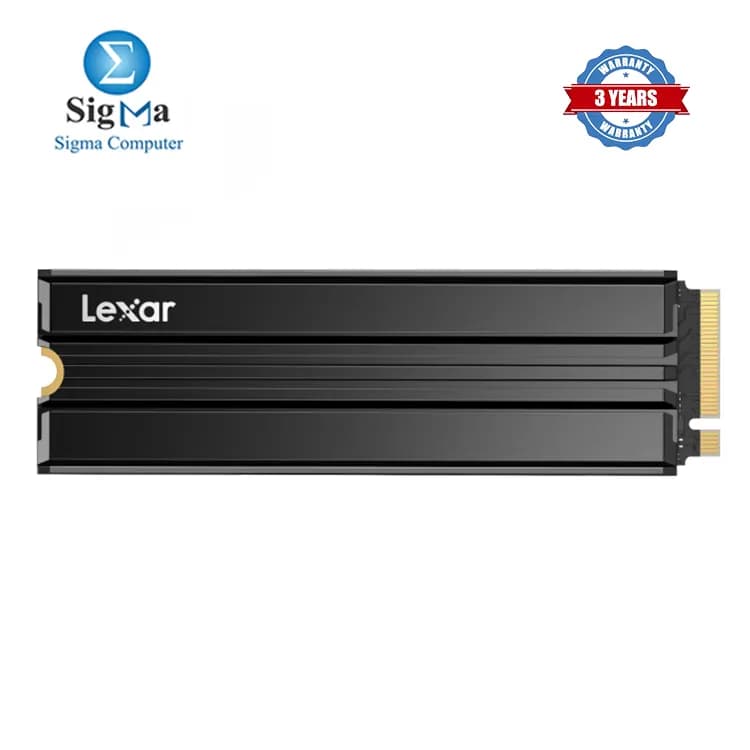 هارد Lexar NM790 SSD مع مشتت حراري 1TB PCIe Gen4 NVMe M.2 2280
