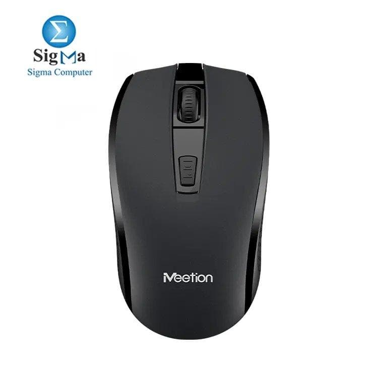 ماوس لاسلكي MEETION R560 لون رمادي، مستقبل نانو USB 2.4GHz، دقة 1600dpi