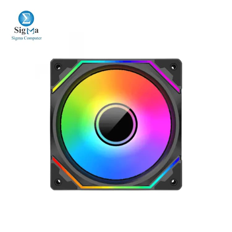 مروحة تبريد XIGMATEK Infinity Pro 3 Reverse ARGB 1200 RPM PWM