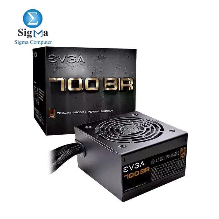 مزود طاقة EVGA 700 BR, 80+ BRONZE 700W 100-BR-0700-K2