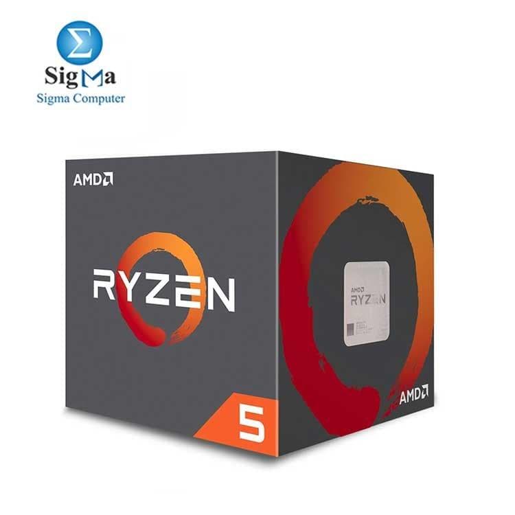 معالج اي ام دي RYZEN 5 1600AF مع مبرد Wraith Stealth