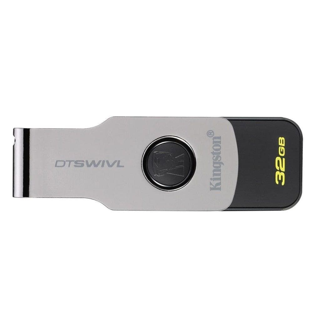 كينجستون - DataTraveler Swivl - 32GB - أسود