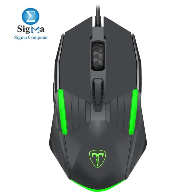 ماوس جيمنج سلكي T-Dagger Blaze T-TGM116 بإضاءة RGB ودقة 2400DPI