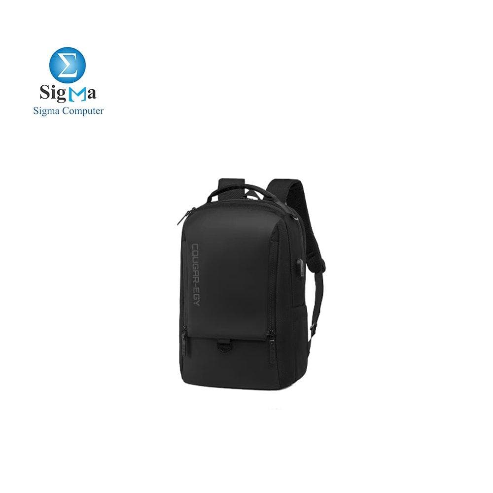 شنطة ظهر COUGAR-EGY 8835 للابتوب 15.6 بوصة - مقاومة للماء مع منفذ USB