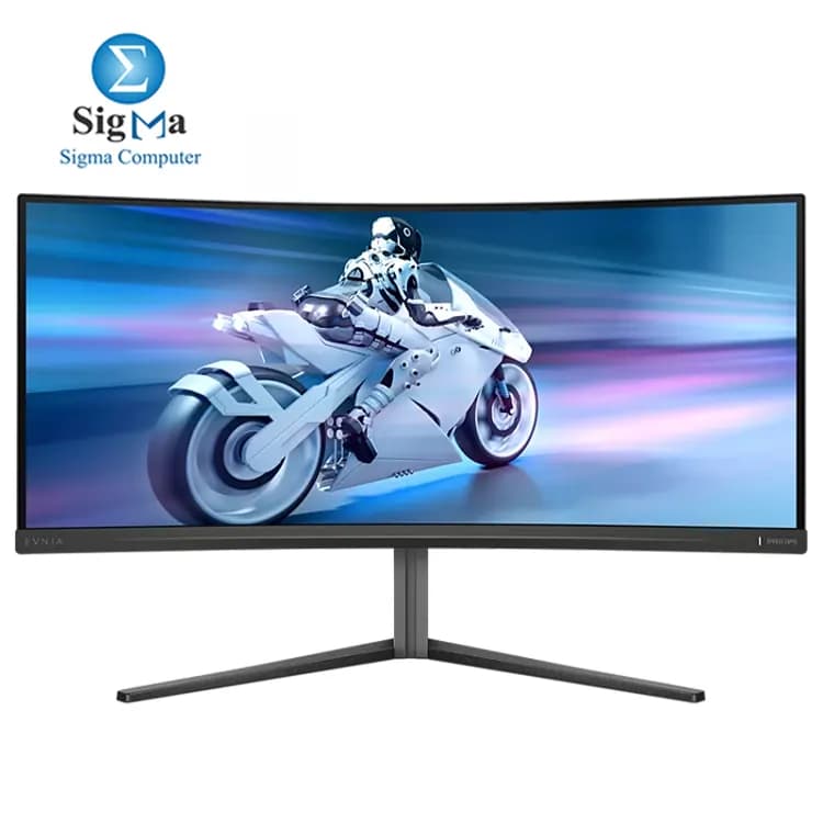 شاشة جيمنج فيليبس ايفنيا 34M2C5500 مقاس 34 بوصة منحنية WQHD 180Hz VA HDR400