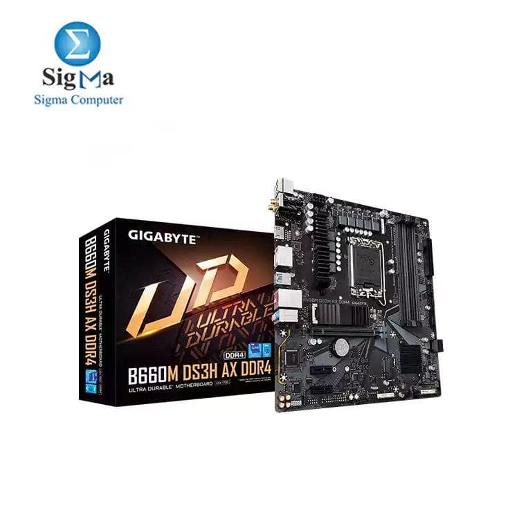 لوحة أم انتل B660 مع دوائر طاقة هجينة 6+2+1، مشتت حراري، منفذين PCIe 4.0 M.2 مع تبريد، منفذ LAN 2.5GbE، واي فاي 6، USB 3.2 Gen 2 Type-C، تقنية RGB FUSION 2.0، Q-Flash Plus