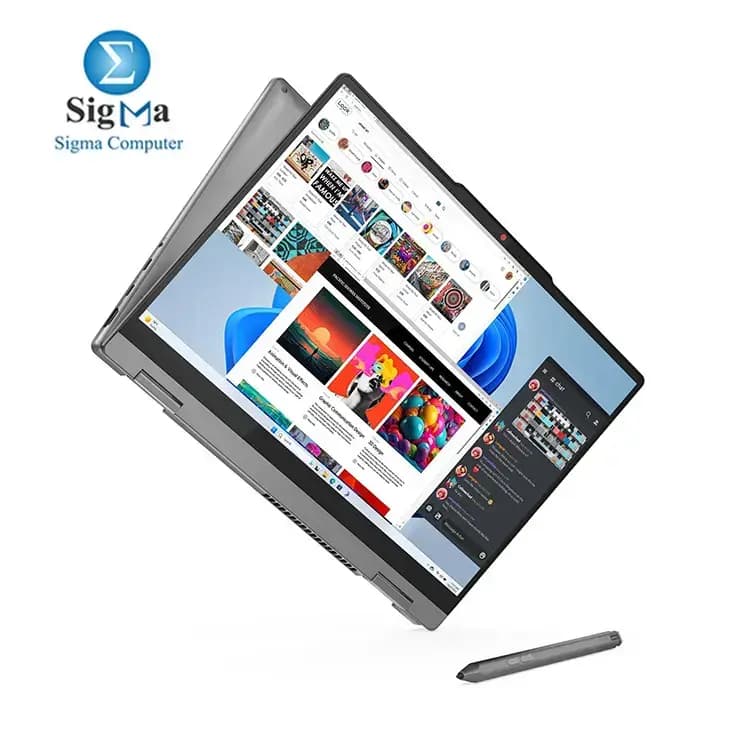 Lenovo IdeaPad 5 2-in-1 14IRH9 83KX0044ED Intel Core i5-13420H - Intel UHD Graphics - 16GB Soldered LPDDR5x-5200 - 512GB SSD M.2 - 14" WUXGA IPS 60Hz Touchscreen - Windows 11