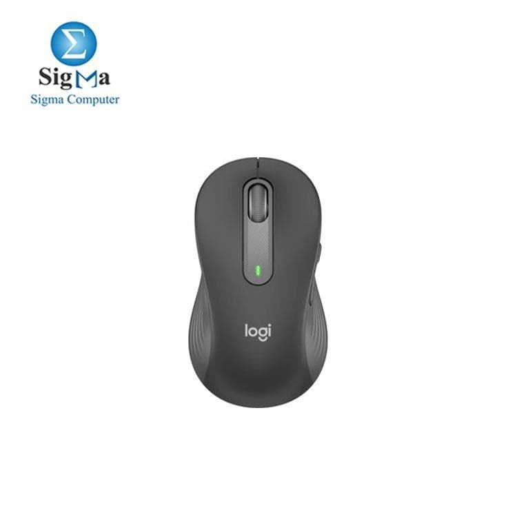 لوجيتك ماوس M650L Signature بلوتوث - جرافيت - لليد اليسرى-910-006239
