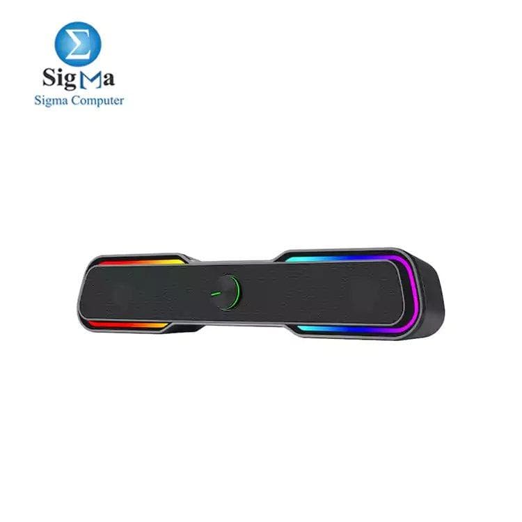 ساوند بار T-DAGGER T-TGS600 2 X 3W|3.5MM|RGB – أسود