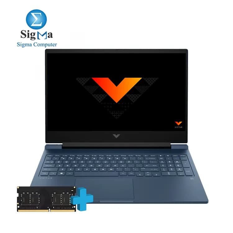 لابتوب اتش بي فيكتوس جيمنج fa1041ne، معالج انتل i5-13500H، رام 16GB، هارد 512GB SSD، كرت شاشة GeForce RTX 3050 6GB، شاشة 15.6 بوصة FHD 144Hz