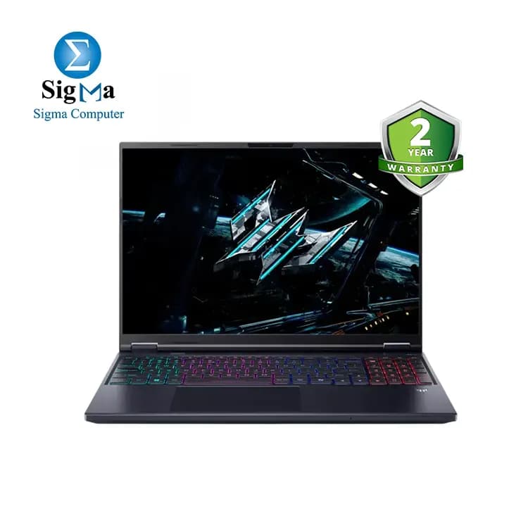 ACER PREDATOR HELIOS NEO 16 AI-PHN16-73-71V6 - Intel Core Ultra 7 255HX - NVIDIA GeForce RTX 5070 8GB - 16GB DDR5 6400MHz - 1T Nvme GEN 4 - 16-inch 2K IPS 240Hz - RGB Backlit - Windows 11