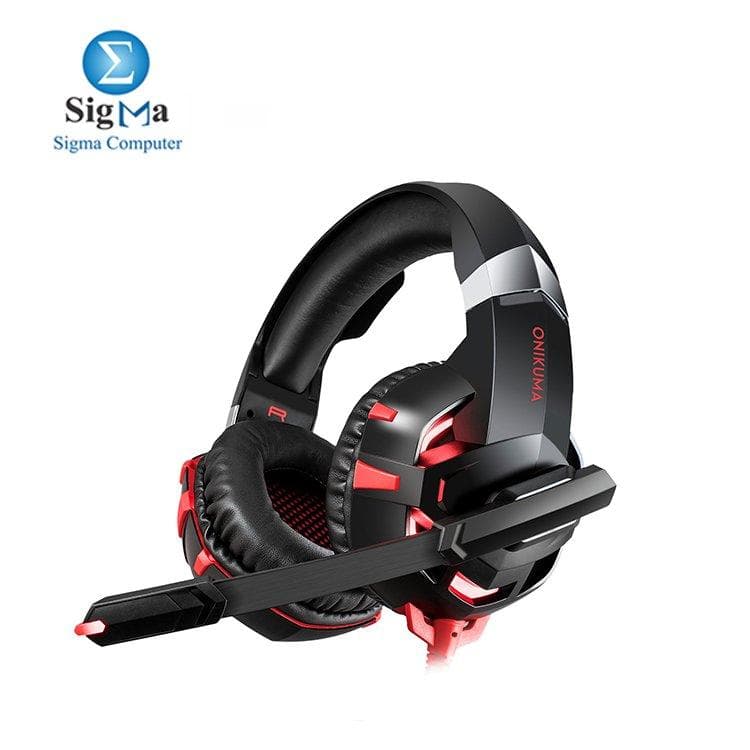 سماعة جيمنج ONIKUMA K2 Pro (K2A) لون أحمر