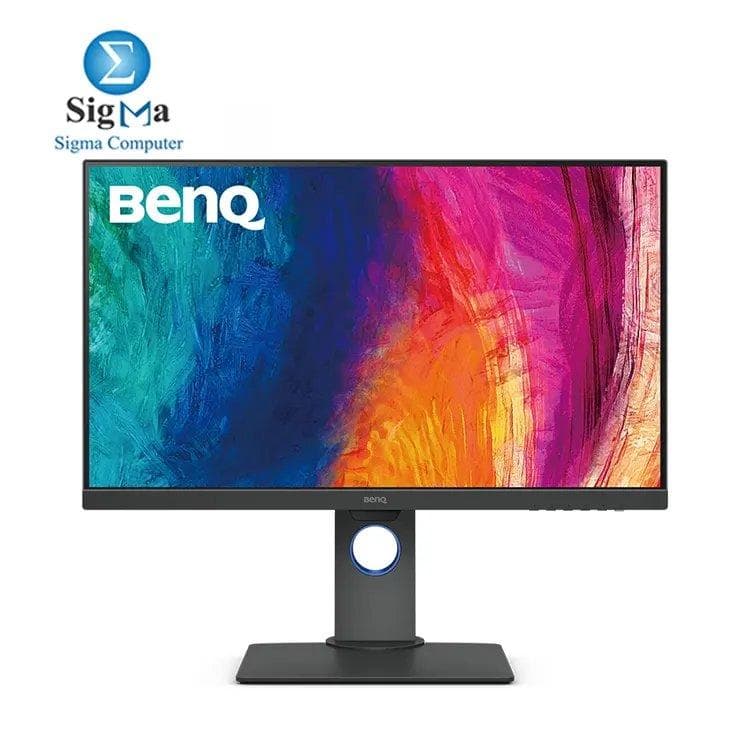 شاشة بينكيو للمصممين PD2705Q | 27 بوصة 2K QHD IPS، 60Hz، 100% sRGB، HDR10، USB-C، KVM