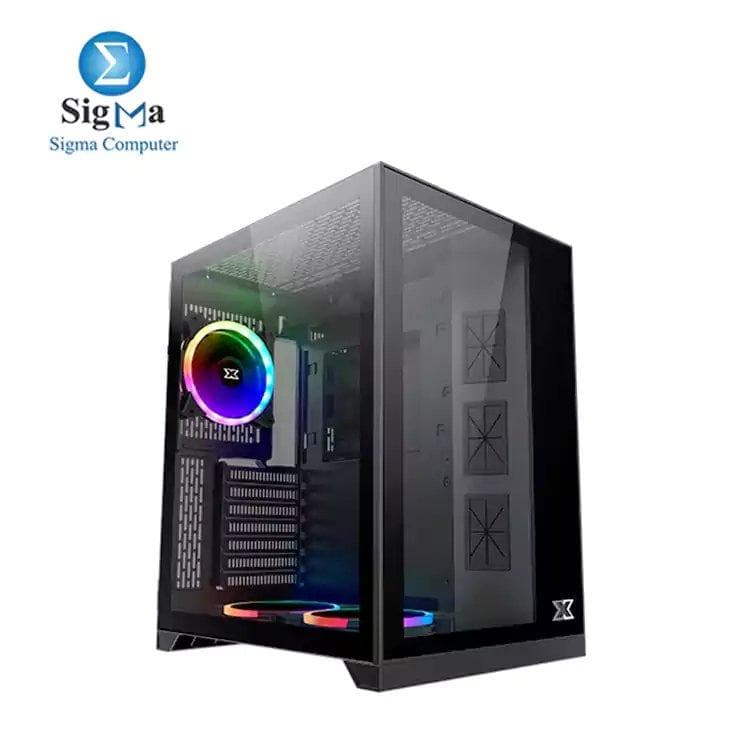 كيسة كمبيوتر XIGMATEK AQUARIUS S ARCTIC ARGB MID TOWER أسود